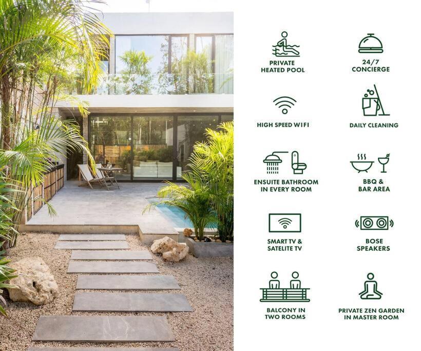Villa Nimi Architectural Masterpiece Experience Private Pool & Great Concierge Service By Hum Living Tulum Extérieur photo
